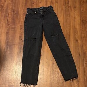 Old Navy Black High-Rise OG Loose Jeans